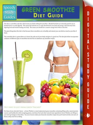 cover image of Green Smoothie Diet Guide
